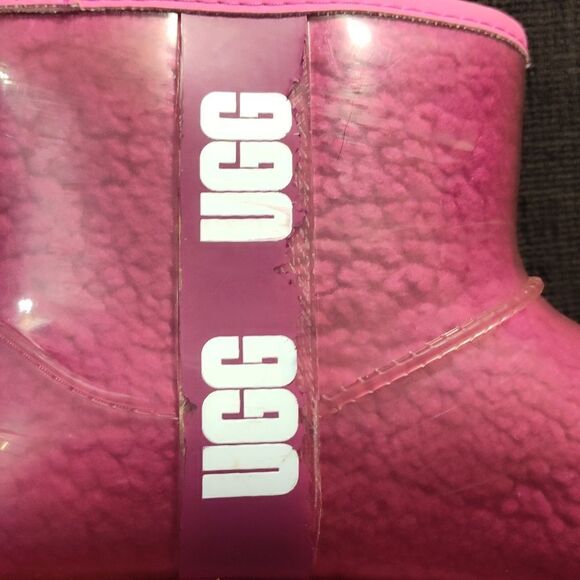 Ugg pink furry boots - Picture 4 of 11